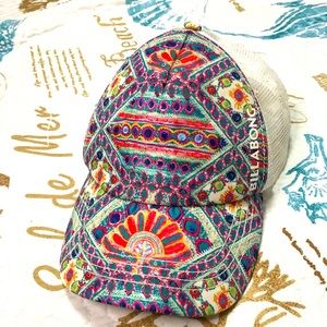 3 for $25!!! Billabong decorative baseball hat